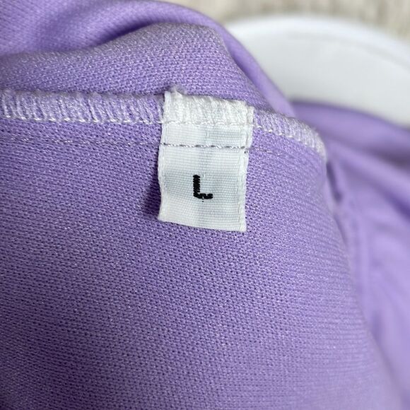 Lavender Skorts, Size Large, Elastic Waist - Picture 6 of 6